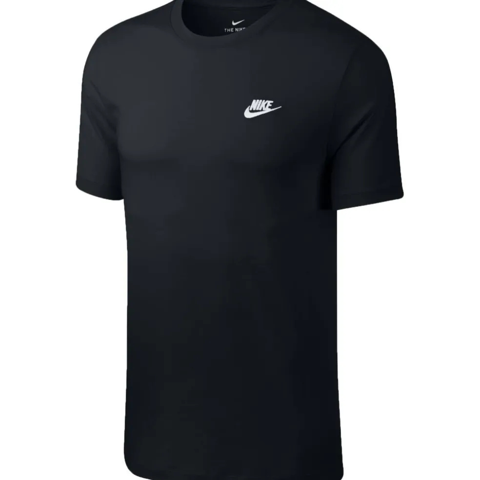 Nike Sportswear Club shirt heren black white