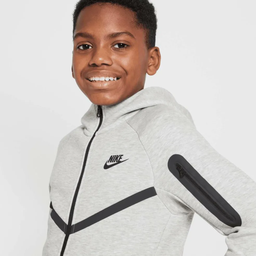 Nike Sportswear Tech Fleece vest junior dark grey heather black