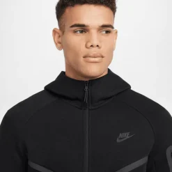 Nike Tech Fleece Windrunner vest heren black black