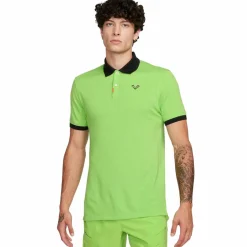 Nike The Nike Rafa tennispolo heren action green light lemon twist