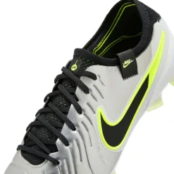 Nike Tiempo Legend 10 Elite FG voetbalschoenen heren metallic silcer volt black