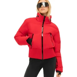 NIKKIE Geneva winterjas dames racing red
