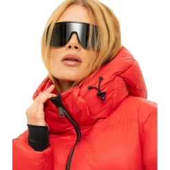 NIKKIE Nafferton winterjas dames racing red