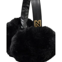 NIKKIE Nineve oorwarmers dames black
