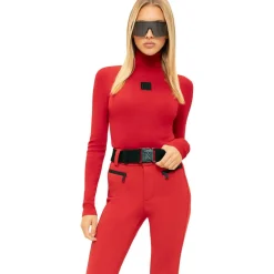 NIKKIE Noroton Turtleneck sweater dames racing red