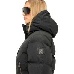 NIKKIE Numa Glitter winterjas dames black