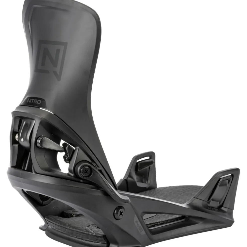 Nitro Step On bindingen heren ultra black