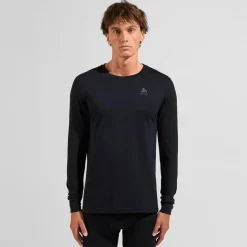 ODLO Natural Merino 200 LS thermoshirt heren black