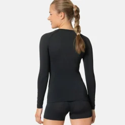 ODLO Performance Light Eco thermoshirt dames black