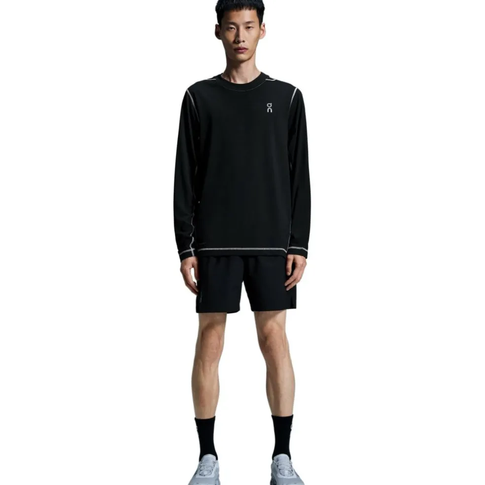 On 5 inch Core hardloopbroek heren black