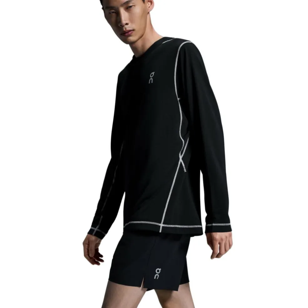 On 5 inch Core hardloopbroek heren black