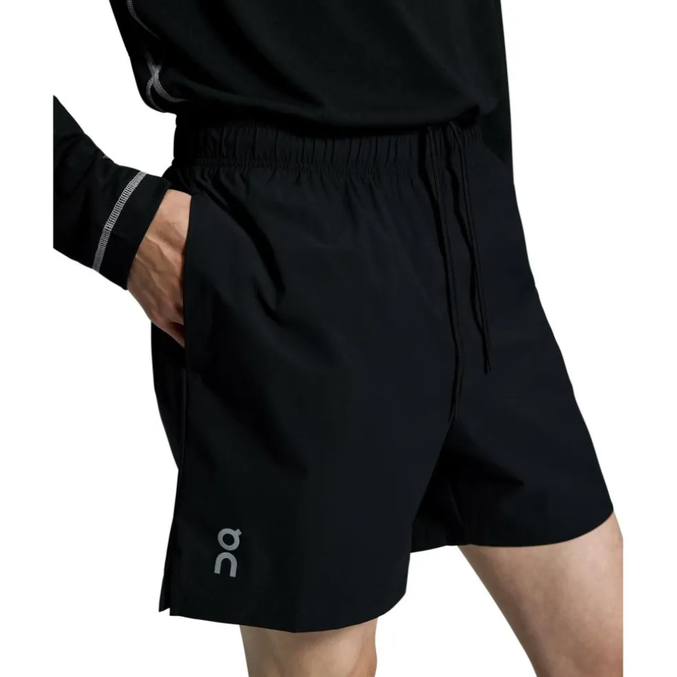 On 5 inch Core hardloopbroek heren black