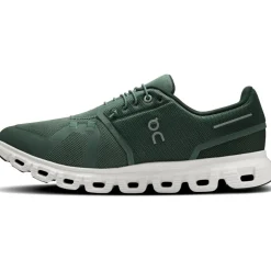 On Cloud 6 hardloopschoenen heren olive evergreen