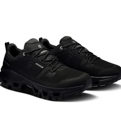 On Cloudrock Low wandelschoenen heren black black