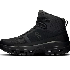 On Cloudrock Mid wandelschoenen dames black black