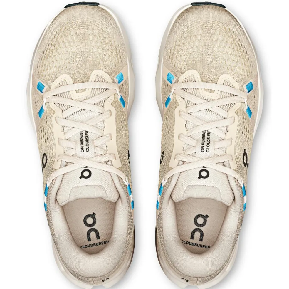 On Cloudsurfer 2 hardloopschoenen dames pearl ivory