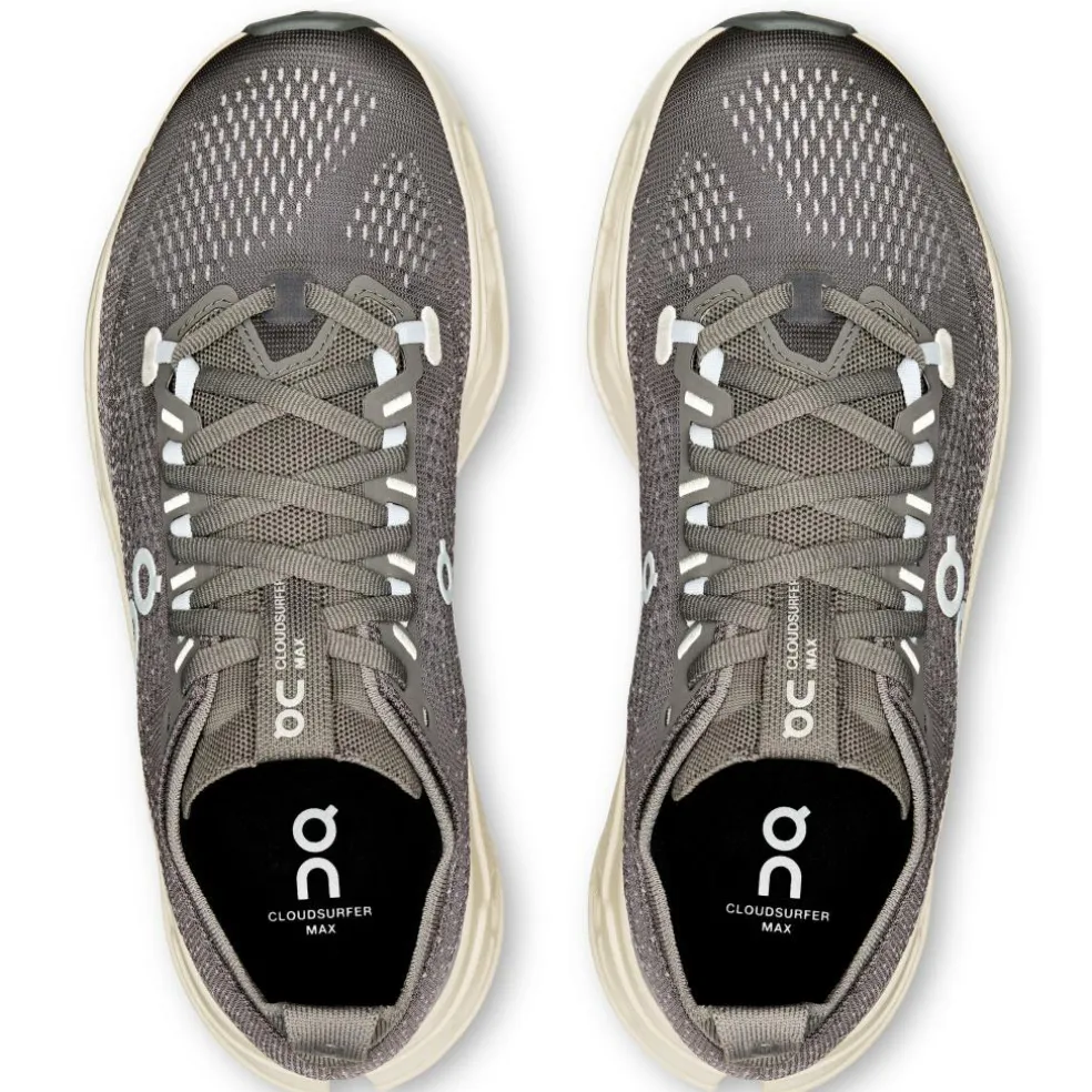 On Cloudsurfer Max hardloopschoenen dames asphalt ice