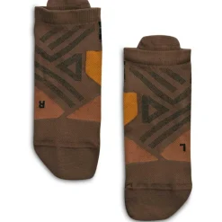 On Low hardloopsokken heren cacao black