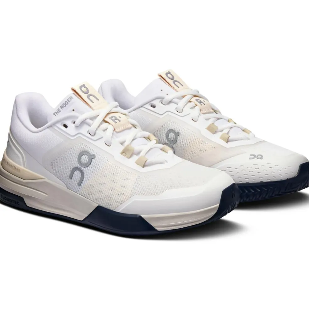 On THE ROGER Advantage Pro Clay tennisschoenen dames white cream