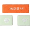 Osaka GDG00104 zweetband set true orange opal green