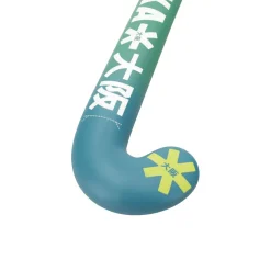 Osaka Mid Bow GF hockeystick junior blue lime gradient