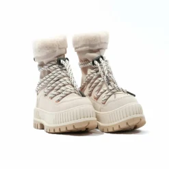 Palladium Pallashock Hiver schoenen dames almond milk