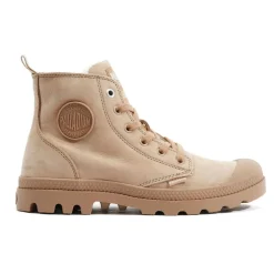 Palladium Pampa Hi Zip WL schoenen dames nude brown