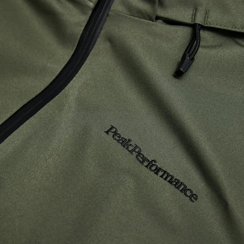 Peak Performance ANIMA softshell winterjas dames pine needle