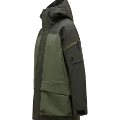 Peak Performance  2L Stretch parka winterjas heren olive extreme pine needle