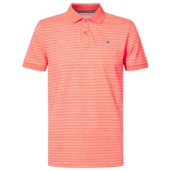 Petrol Industries Polo heren fiery coral