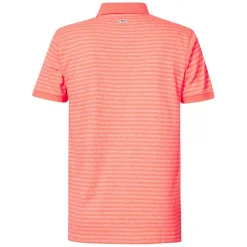 Petrol Industries  Polo heren fiery coral