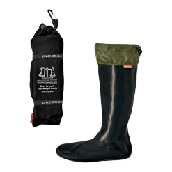 Pokeboo Opvouwbare regenlaarzen black green