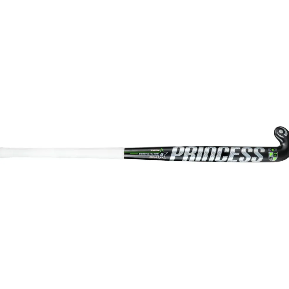 Princess Hockey Competition 5 STAR SG9 Low Bow hockeystick black green - 36,5 inch