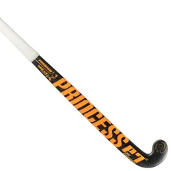 Princess Hockey  Indoor Premium 7 Star SG9 low bow hockeystick  black orange - 36,5 inch