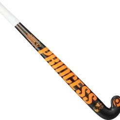 Princess Hockey Premium 7 STAR SG9 Low Bow hockeystick junior black orange