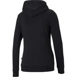 Puma Essentials Logo hoodie dames Puma black