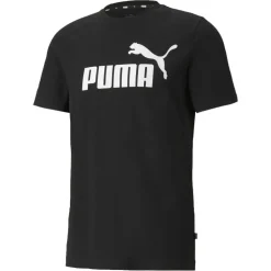 Puma Essentials Logo shirt heren Puma black