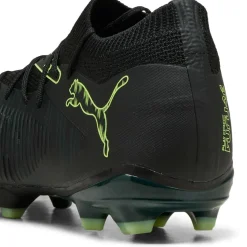 Puma Future 8 Match FG - AG voetbalschoenen PUMA black fizzy light green terrain