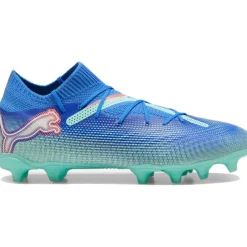 Puma FUTURE 7 PRO FG AG voetbalschoenen heren bluemazing PUMA white electric peppermint