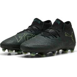 Puma Future 8 Ultimate FG voetbalschoenen PUMA black fizzy licht green terrain