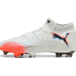 Puma Future 8 Ultimate FG voetbalschoenen PUMA white PUMA  black glowing red