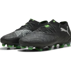 Puma FUTURE 8 ULTIMATE Low FG voetbalschoenen heren PUMA black cool light grey fluo green