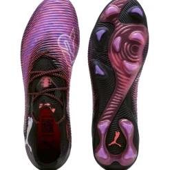 Puma FUTURE 8 ULTIMATE Low FG voetbalschoenen heren PUMA black PUMA white glowing red