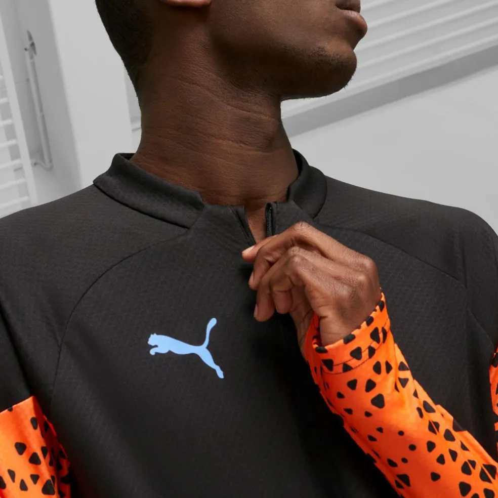 Puma IndividualCUP trainingsshirt heren Puma black ultra orange