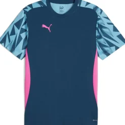 Puma IndividualFinal Jersey voetbalshirt heren ocean  tropic bright aqua