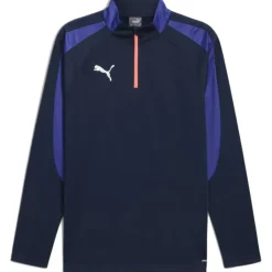 Puma IndividualLIGA 1/4 Zip trainingsshirt heren club navy