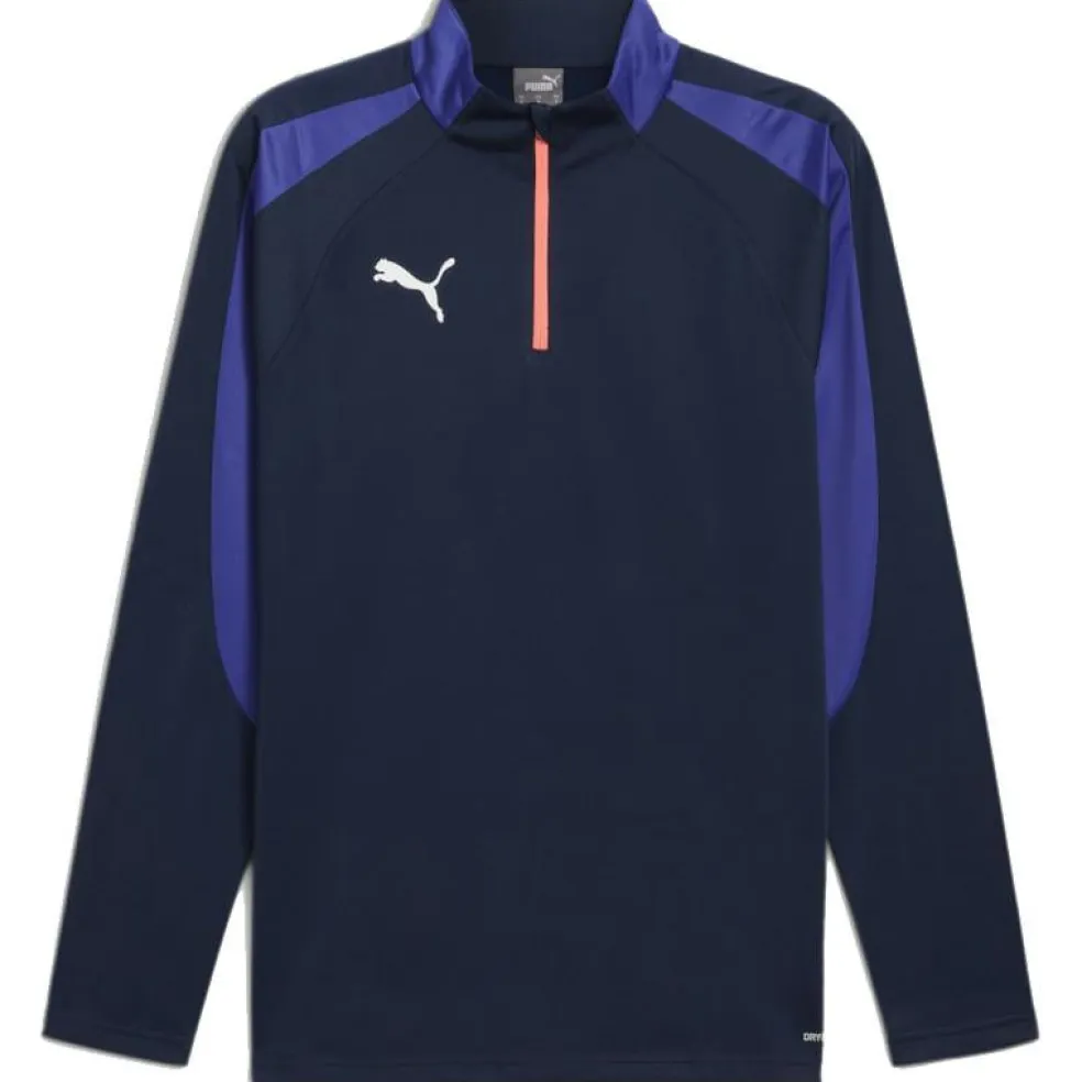 Puma IndividualLIGA 1/4 Zip trainingsshirt heren club navy