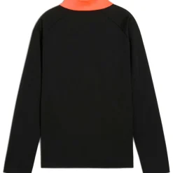 Puma IndividualLIGA 1/4 Zip trainingsshirt junior PUMA black heat fire