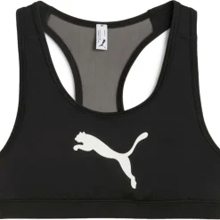 Puma 4KEEPS sport bh dames puma black big white cat