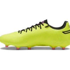 Puma KING PRO FG AG voetbalschoenen heren electric lime puma black poison pink